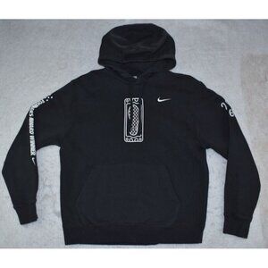 Nike Team Club Men's Hoodie Size L Black Founders Winner Award Sweatshirt 2020